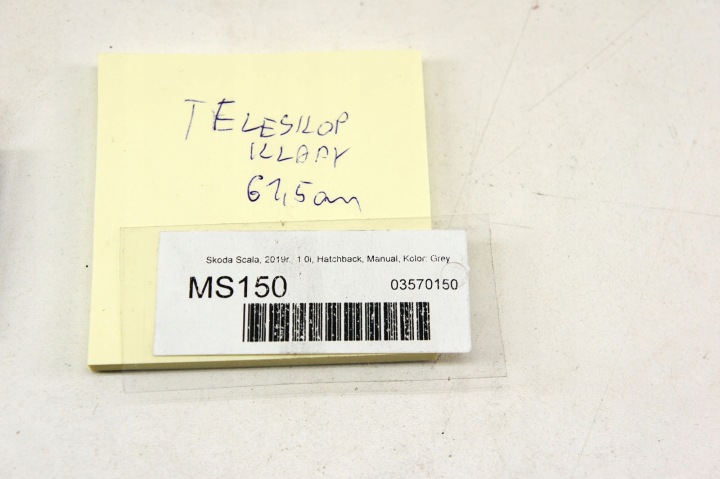 MS149+ SKODA SCALA ACTIONNEURS TELSKOPY COUVERCLES DE COFFRE JEU
