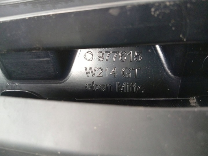 MERCEDES E W214 214 PARE-CHOCS AVANT AVANT 2148852000 2148857400