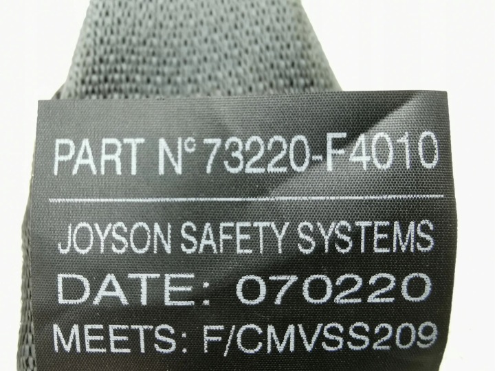 TOYOTA C-HR I 2020 GAUCHE CÔTÉ CEINTURE DE SÉCURITÉ AVANT