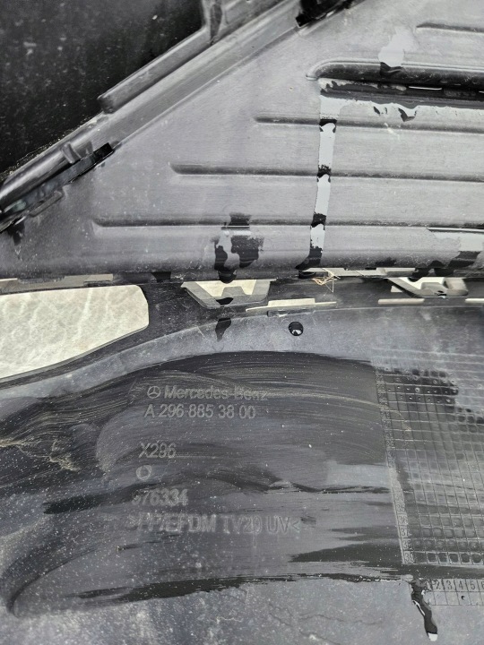 MERCEDES-BENZ EQS X296 AVANT PARE-CHOCS AVANT