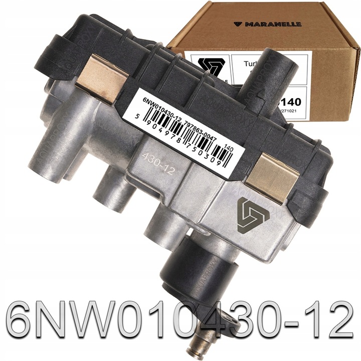 TURBO ACTUATOR VALDIKLIS TURBINOS 6NW010430-12 BMW 1, 2, 3 ,4, 5, X3 - 2.0 nuotrauka 1