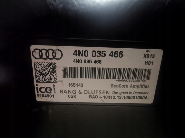 REFORZADOR AMPLIFIER AUDI BANG OLUFSEN ADVANCED 3D A6 S6 A8 S8 A7 S7 Q8 