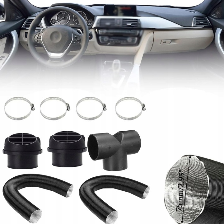 TUYAU FIL AIR CHAUFFAGE DE STATIONNEMENT CHAUFFAGE AUTOMOBILE 75MM