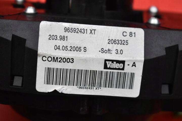 COMMUTATEUR COMPOSITE ARAIGNÉE 96592431XT PEUGEOT 407 1 I 04-10