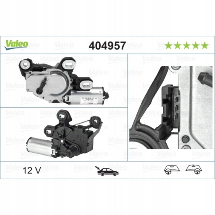 MOTEUR ESSUIE-GLACES VALEO 6398200908