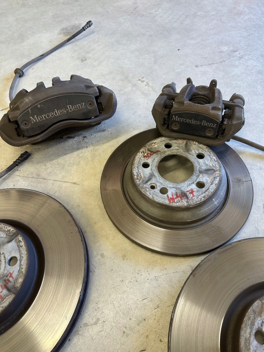 ÉTRIERS DISQUES FREIN ENSEMBLE V CLASSE W447 LIFT AMG V300D ORIGINAL IDÉAL