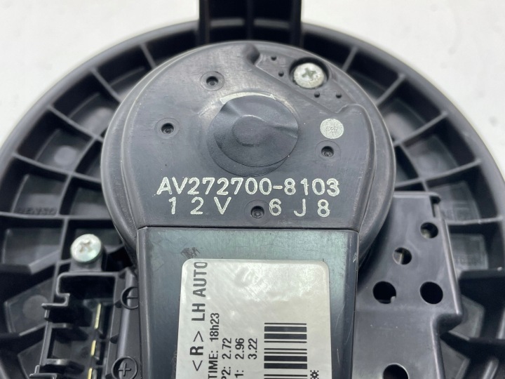 TOYOTA AURIS 150 2007 VENTILATEUR CONDUIT D'AIR AV2727008103