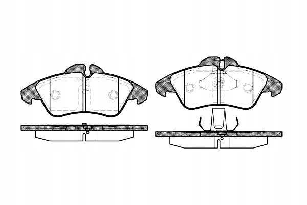 PADS BRAKE REMSA 24203920 44205520 24209920 