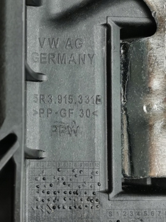 SUPPORT FIXATION BATTERIE VW TIGUAN III 5R3915331B NEUF ORIGINAL