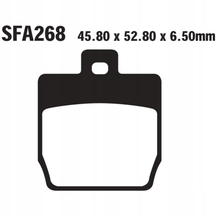 EBC PLAQUETTES FREIN MOTO YAMAHA NS 50 AEROX-R NAKED (1PL1) (13-14)