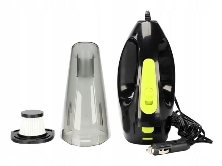 ASPIRATEUR AUTOMOBILE 12V 150W 7500 PA AVEC LAMPE DE POCHE LED I FILTRE HEPA