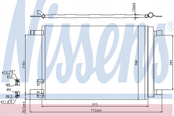 NISSENS 940319 SKRAPLACZ, ACONDICIONAMIENTO 