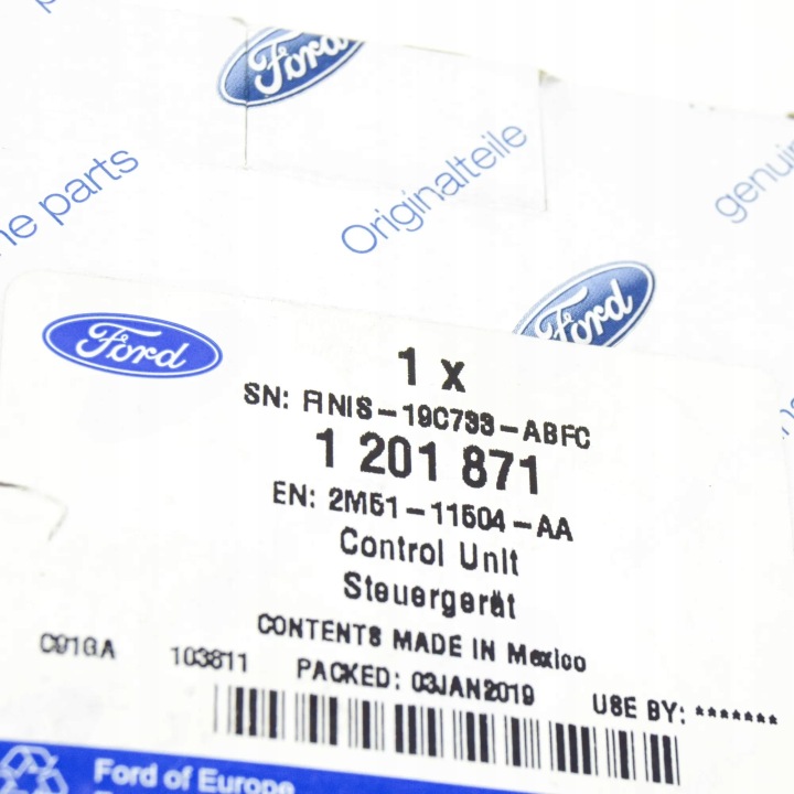 ENSEMBLE COMMANDE CHAUFFAGE FORD TRANSIT CONNECT MK1 2M51-11504-AA