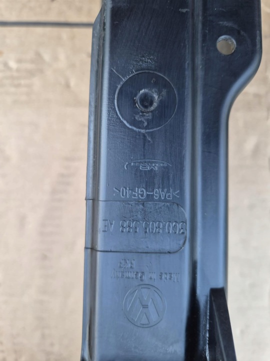 3G0805588AE VW PASSAT B8 3G0 PANNEAU AVANT RENFORCEMENT LLU