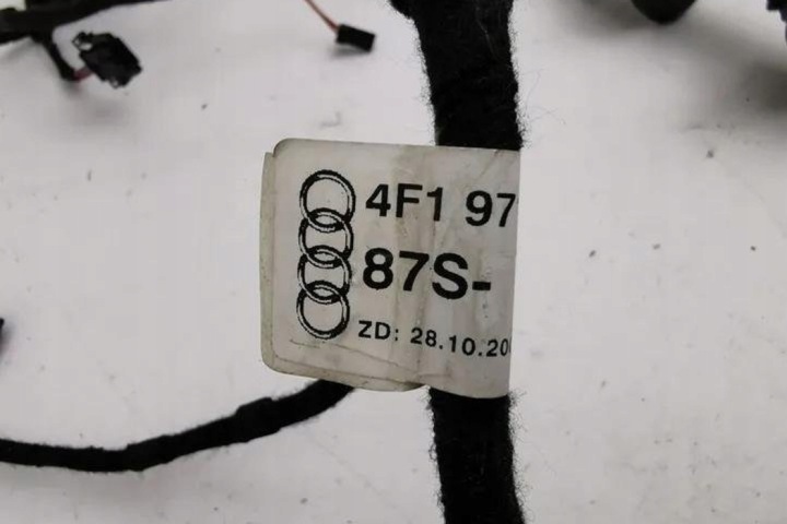 FAISCEAU DE CÂBLES ARRIÈRE DROITS PORTES AUDI A6 (4F2, C6) 4F1971693D 3.0L DIESEL 171KW
