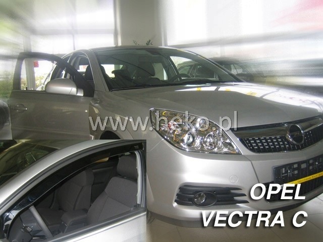 DEFLECTORES OPEL VECTRA C 4-DRZW. BERLINA 2002-2008R. KIT CON TYLAMI 