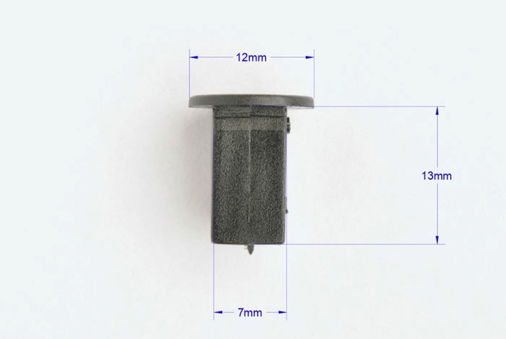 REMACHE RANURA RANURA DE MONTAJE CUBREPASO PARAGOLPES PROTECCIÓN PARA AUDI SEAT SKODA VW 