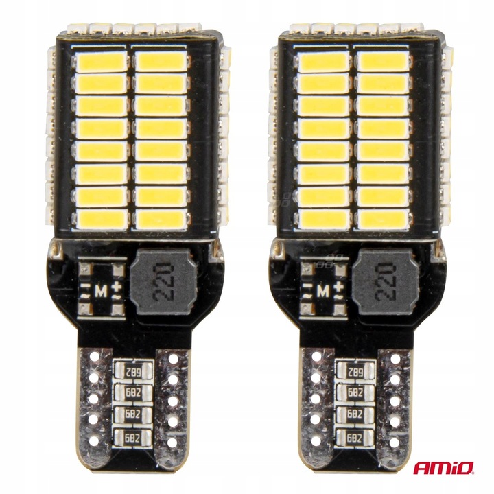 LUCES TURBO DIODO LUMINOSO LED W16W T15 CANBUS PRO 54SMD 6000K INTERIOR VW GOLF VII 7 