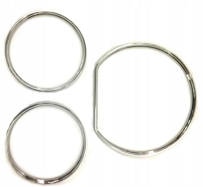 CROMO STYLING DASHBOARD GAUGE RING SET PARA MERCEDES GASOLINA W210 00-02~58885 