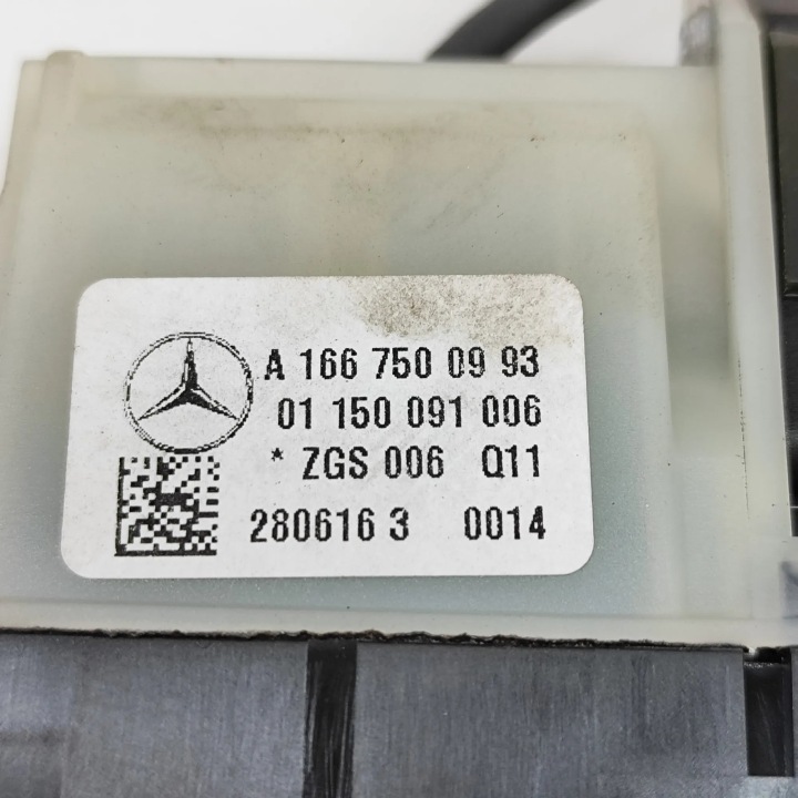 MERCEDES-BENZ GLE (W166 C292) POIGNÉE COUVERCLES DE COFFRE COUVERCLES DE COFFRE AVEC CAMÉRA A1667500993