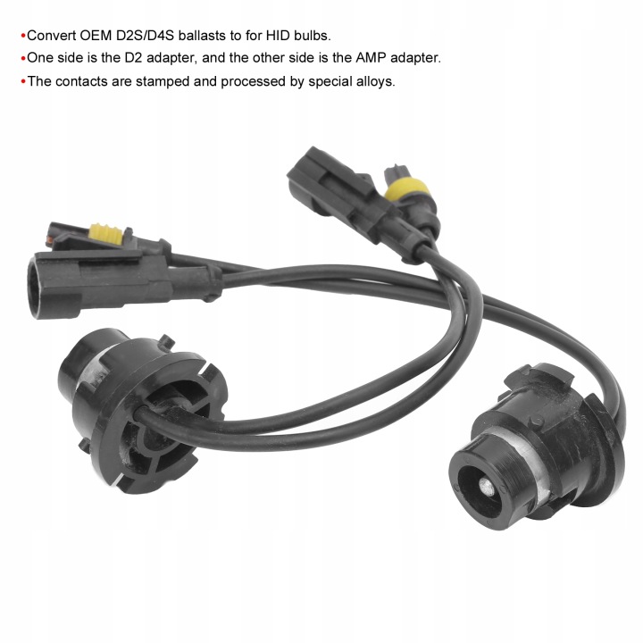 ADAPTATEUR DOUILLES PHARES FIL D2S/D4S STATECZNIKI
