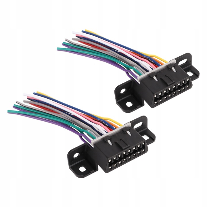 2 PCS DIAGNOSTIC RACCORD SERRAGE OBD2 16 GOUPILLE
