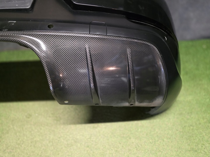 PARE-CHOCS ARRIÈRE ARRIÈRE PORSCHE CAYENNE 9Y3 COUPÉ TURBO GT CARBONE LIFT