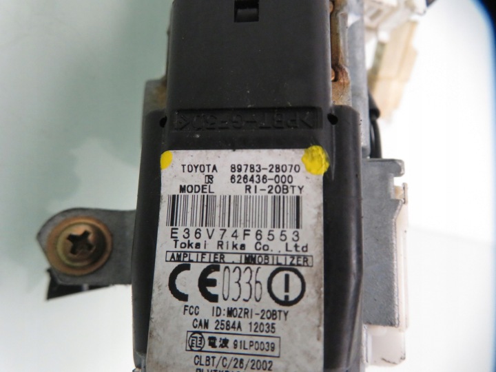 CONTACTEUR D'ALLUMAGE TOYOTA AVENSIS VERSO 45020287 8978328070