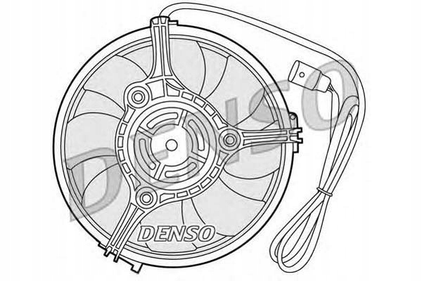 VENTILATEUR DE RADUATEUR VW PASSAT 1.9TDI - DENSO DER02001 photo 1 - milautoparts-fr.ukrlive.com