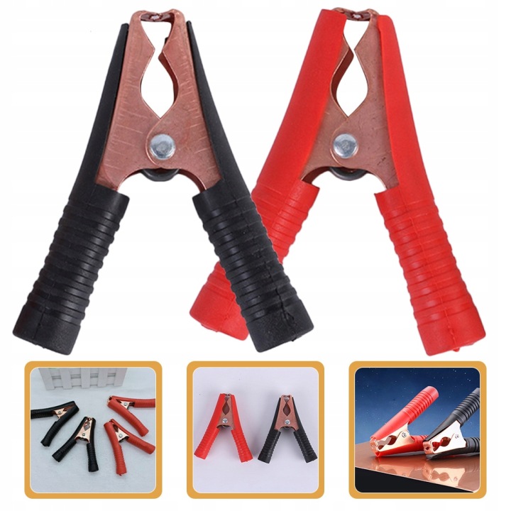 4 PCS TRWALE ÉTRIERS BATTERIE AVEC MOCNYM CHWYTEM VERS KONSERWACJI VOITURES