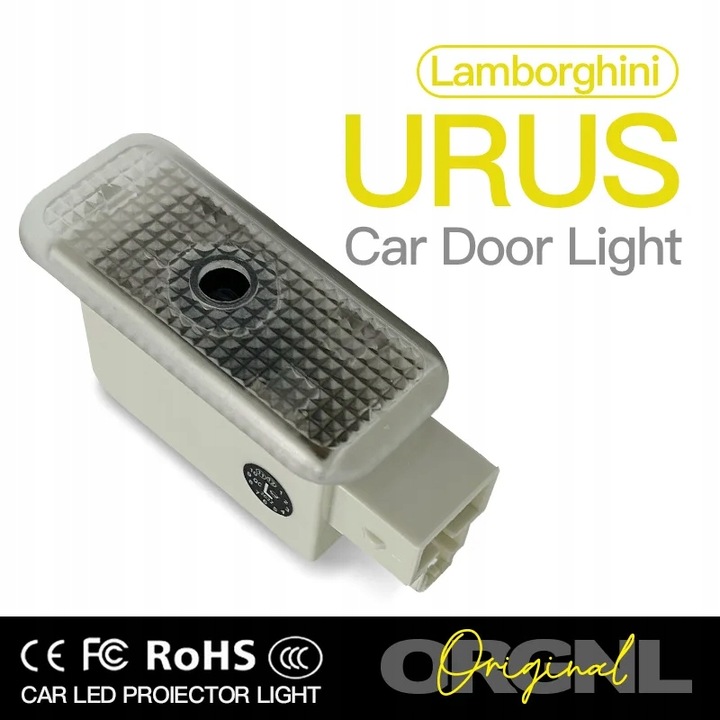 2 PIEZAS MULTICOLOR FARO HD LÁMPARA POWITALNA DE PUERTA COCHE PARA LAMBORGHINI URUS 