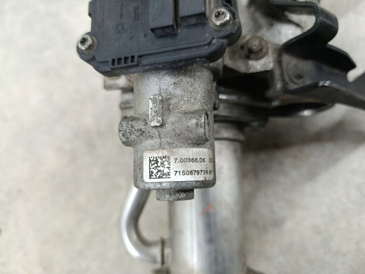 VANNE EGR AVEC RADIATEUR GAZ D'ÉCHAPPEMENT NISSAN QASHQAI I 7.00368.06 8200729079