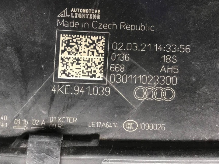 AUDI E-TRON 4KE 2021- PHARE GAUCHE COMPLET LED AVANT GAUCHE AVANT 4KE941039
