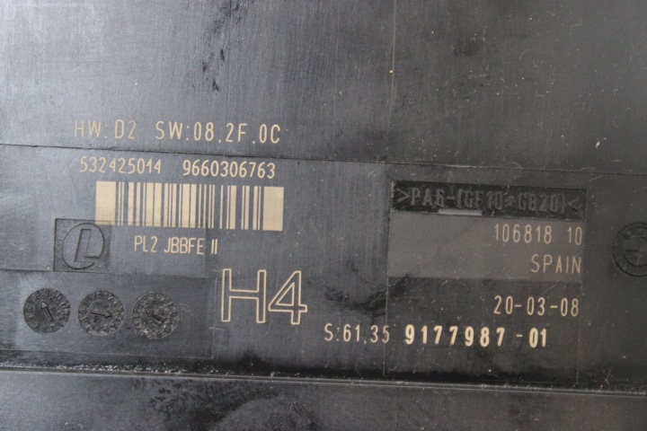 MODULE CONTRÔLEUR CONFORT BMW E90 E91 E87 9177987