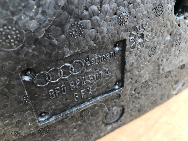 AUDI A3 8P S3 QUATTRO INSERT ROUES COUVERCLES DE COFFRE CRIC CLÉ 8P0864501A
