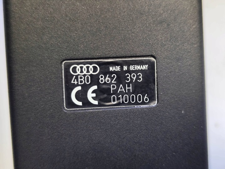 AUDI A8 S8 D2 TÉLÉPHONE D'USINE POIGNÉE DANS ACCOUDOIR 4B0862393