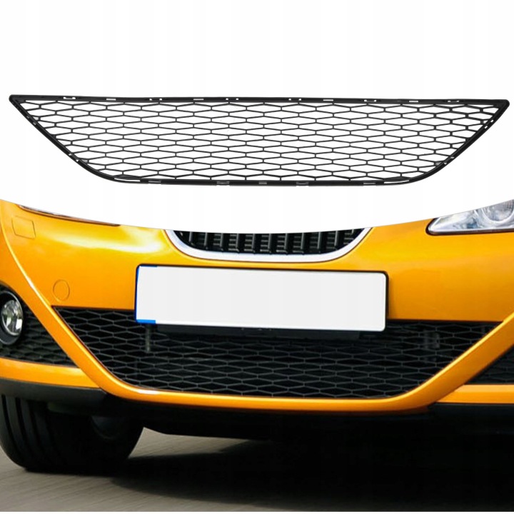 AVANT PARE-CHOCS INFÉRIEURE GRILLE 6J0853667 REMPLACEMENT POUR SIÈGES IBIZA IB