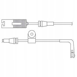 SENSOR DESGASTE ZAPATAS DELPHI LZ0168 