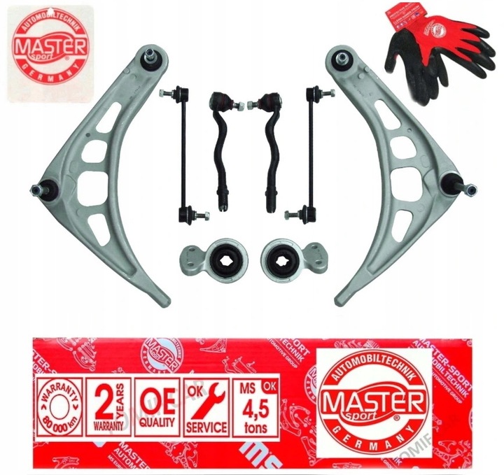 36799-SET-MS JUEGO PALANCAS + CONECTORES + BOCALES DO BMW 3 E46 