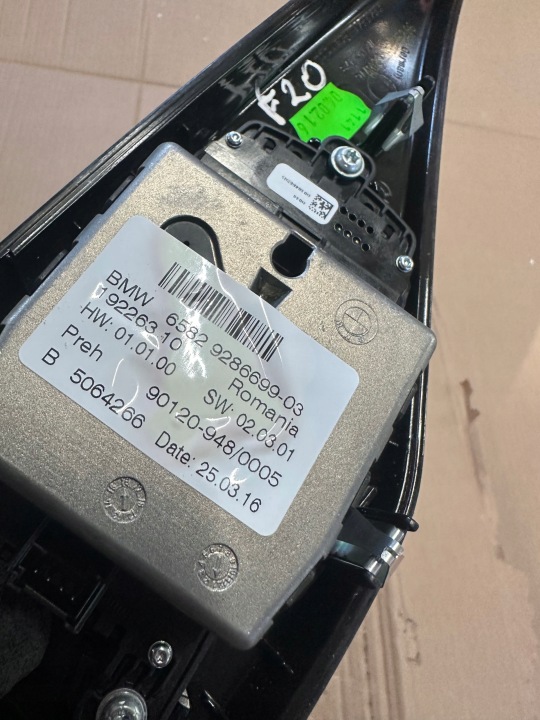 BMW SÉRIE 1 F20 COMMUTATEUR IDRIVE PANNEAU 9286699