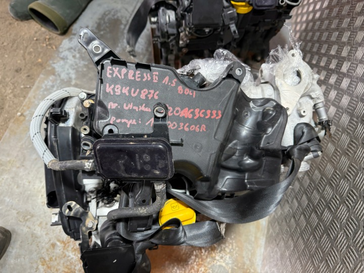 RENAULT EXPRESS KANGOO MOTEUR ENGINE 1.5 BDCI K9KU876 AVEC UKLADEM PALIWOWYM
