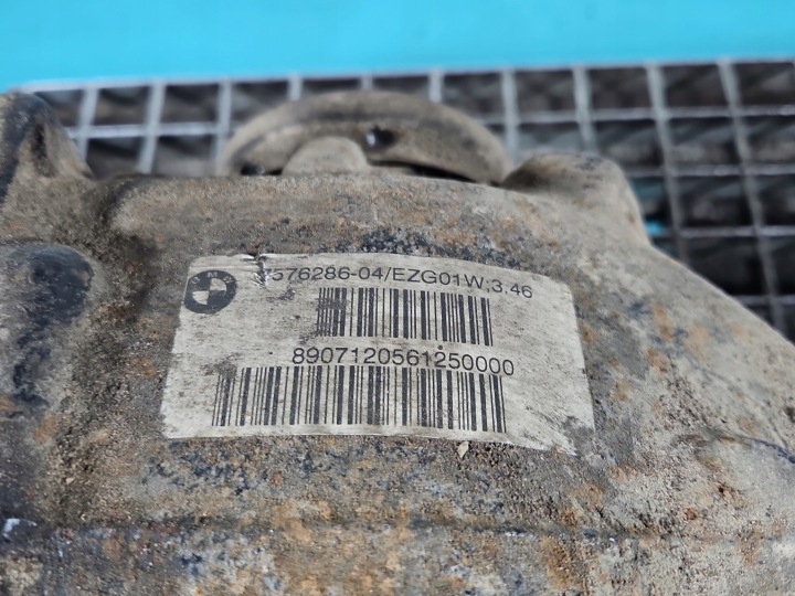 PONT ARRIÈRE DIFFÉRENTIEL ARRIÈRE 3,46 BMW X3 E83 7576286 3.0D