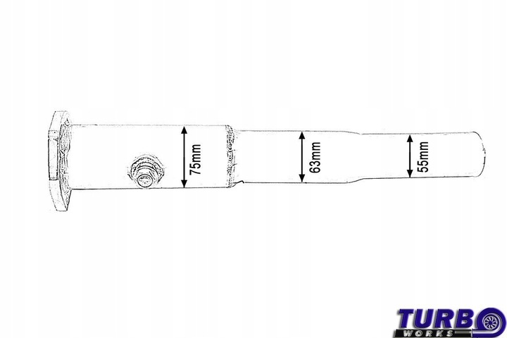 DOWNPIPE AUDI TT 8N 1.8T 180KM FWD TURBOWORKS
