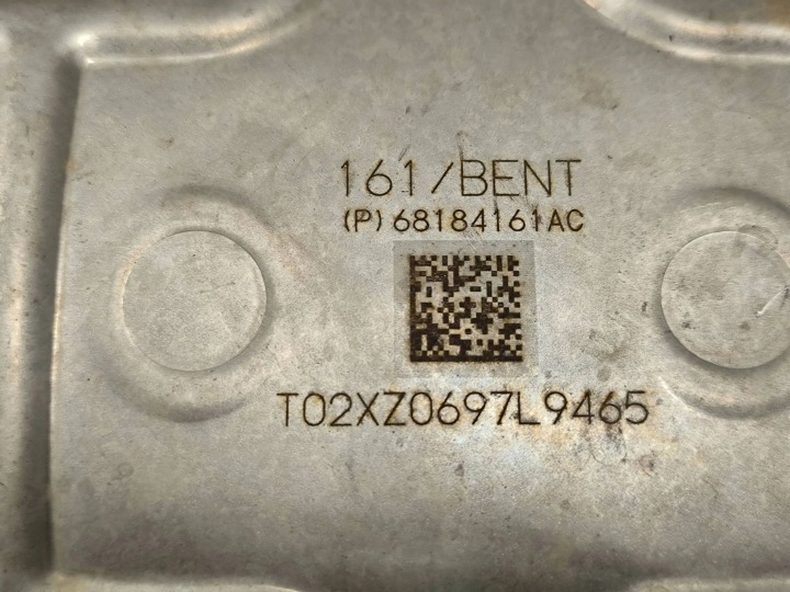 CHRYSLER PACIFICA 2018 FILTRE PARTICULES DURES CATALYSEUR FAP FAP