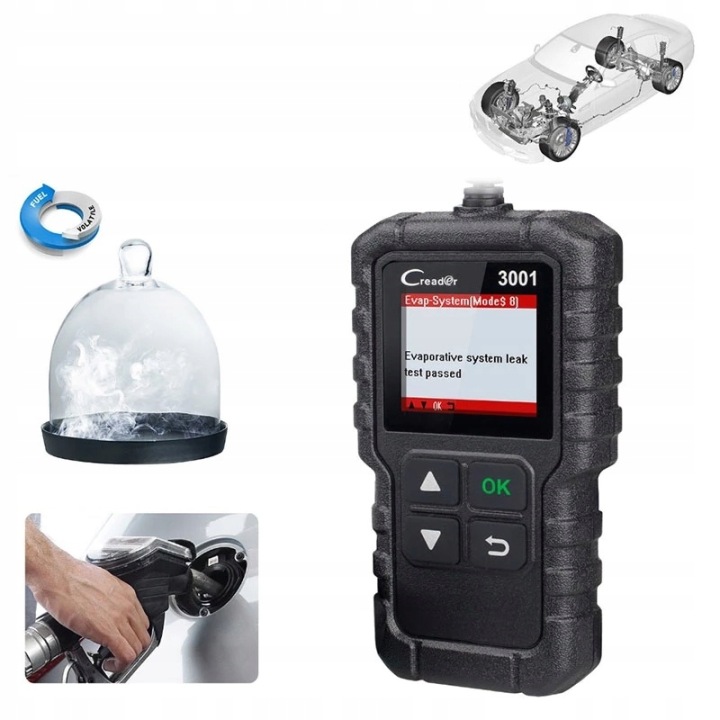 CR-3001 INTERFACE SKANER ERREURS KASOWANIE OBD-2
