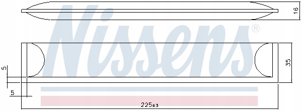 NISSENS 655110 DÉSHYDRATEUR AIR NISSAN NV 400 (M20) (10-), OPEL MOVANO B
