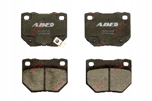 KLOCEK DE FRENADO KIT PARTE TRASERA SUBARU IMPREZA 2.0/2.5 12.00-12.08 C27006ABE ABE 