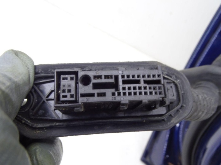 BMW 5 E60 LIFT 07-10 PORTES DROIT AVANT COMPLET A76 TIEFSEEBLAU METALIC