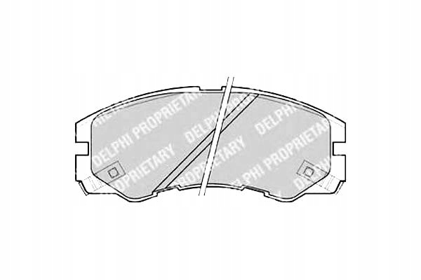 ZAPATAS DE FRENADO OPEL FRONTERA 98- DELPHI HAM 