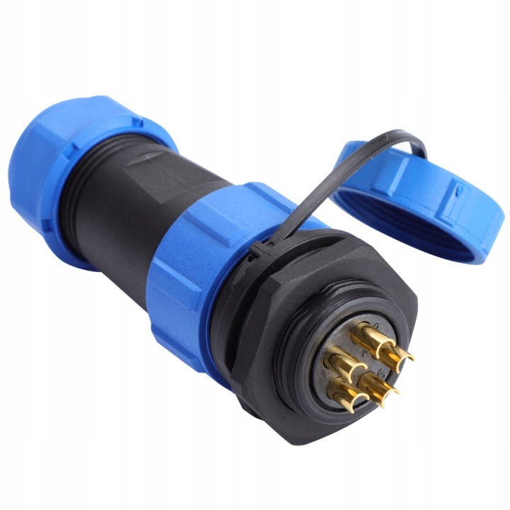 RÉSISTANT À L'EAU 5-PIN RACCORD PRISE WTYKOWE LOTNICZE CÂBLE RACCORD LINIOWE IP68